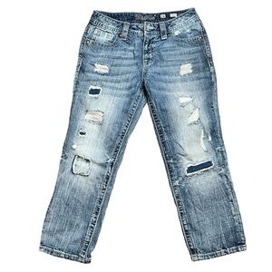 Miss Me Boyfriend Capri Women’s‎ size 26 in Vintage Wash